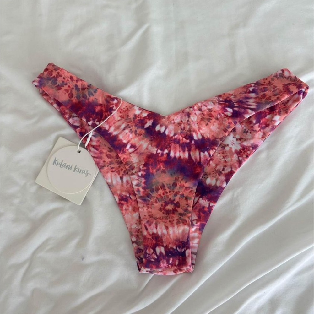 Kulani Kinis Pink and Purple Bikini Bottom